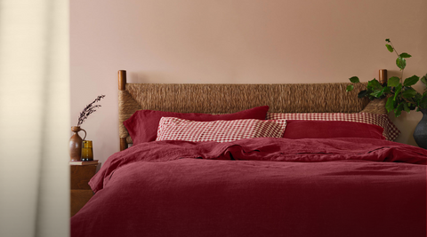 Red & Purple Bedding