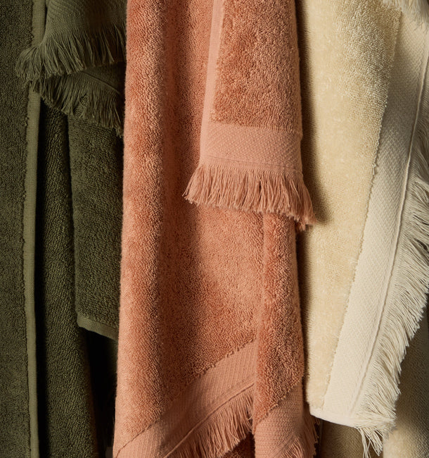 Fringe Cotton Towels