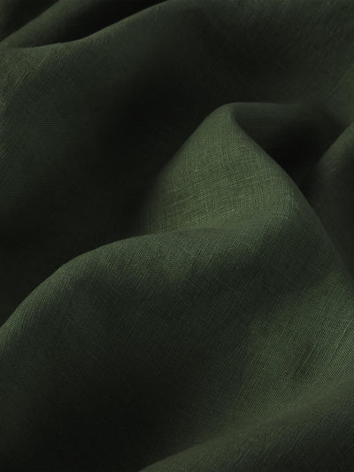 Fern Green Linen Blend Pillowcases (Pair)