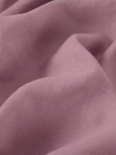 Raspberry 100% Linen Fitted Sheet