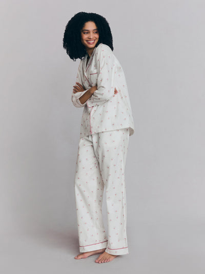 Pearl Posy Bud Cotton Trouser Set