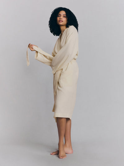 Pearl Cotton Gauze Robe