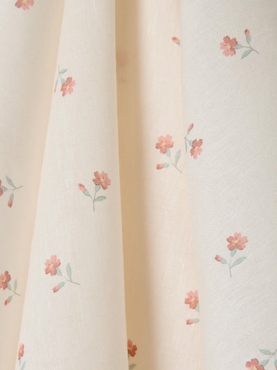 Pearl Posy Bud Linen Blend Tea Towel - alternate image