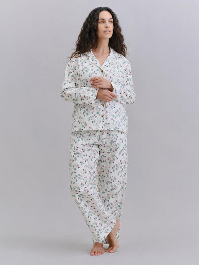 Blackberry Bramble Cotton Trouser Set