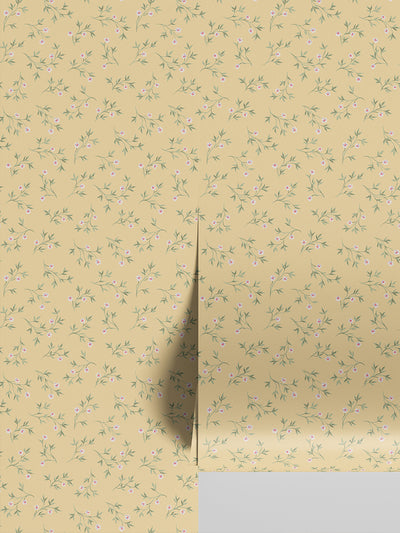 Chamomile Yellow Spring Sprig Wallpaper