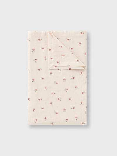 Pearl Posy Bud Linen Blend Tablecloth