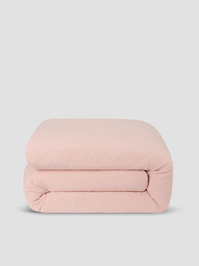 Rose 100% Linen Duvet Cover