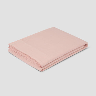 Rose Linen Blend Flat Sheet - alternate image