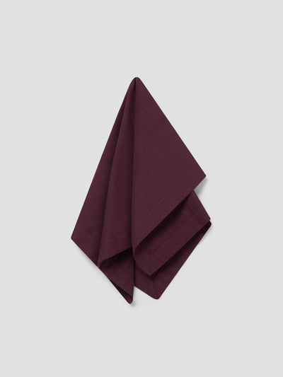 Berry Linen Blend Napkins Set of 4