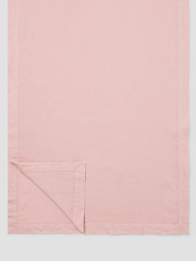 Rose Linen Blend Table Runner