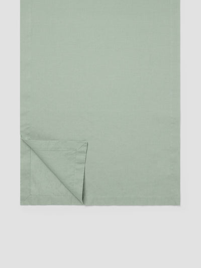 Sage Green 100% Linen Table Runner
