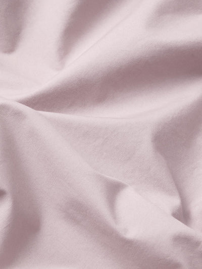 French Rose Washed Cotton Percale Pillowcases (Pair)